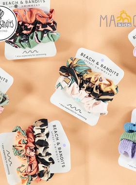 荷兰beach bandits可爱甜美ins度假游泳速干发饰儿童女孩公主发圈