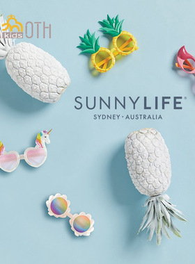 正品澳洲Sunnylife新款 男女儿童卡通太阳镜沙滩度假旅游防晒眼镜