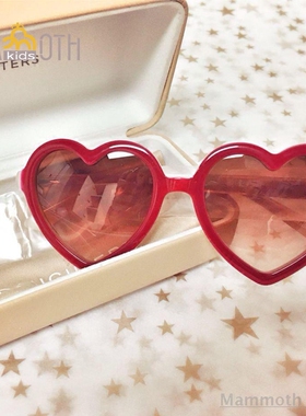 加拿大Sons+Daughters 儿童墨镜手工太阳眼镜蔡司镜片 LOLA爱心型