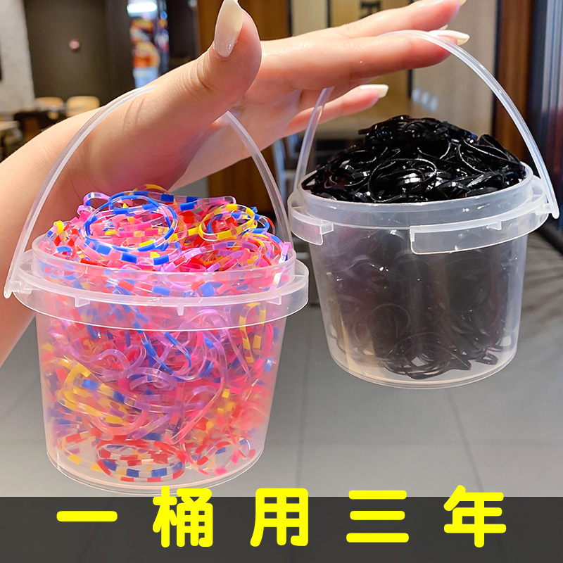 桶装加厚一次性小皮筋女橡皮筋