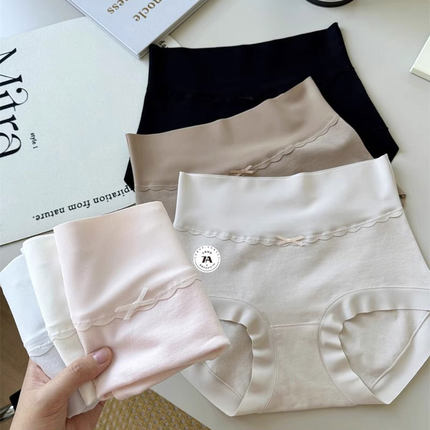 新疆长绒棉高腰内裤女收腹内裤女纯棉7a全棉女士内裤纯棉抵挡