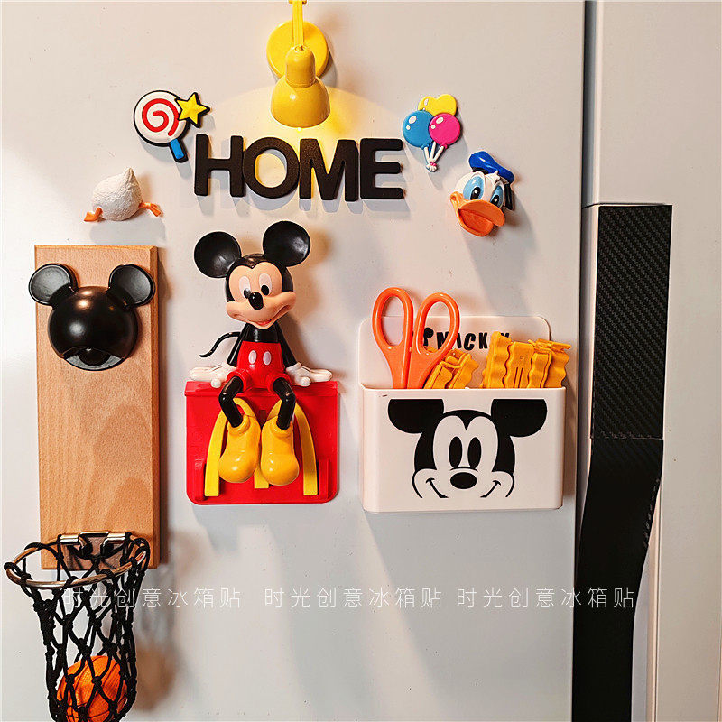 2026新款潮玩米奇开瓶器创意冰箱贴磁贴米老鼠啤酒启子磁吸装饰