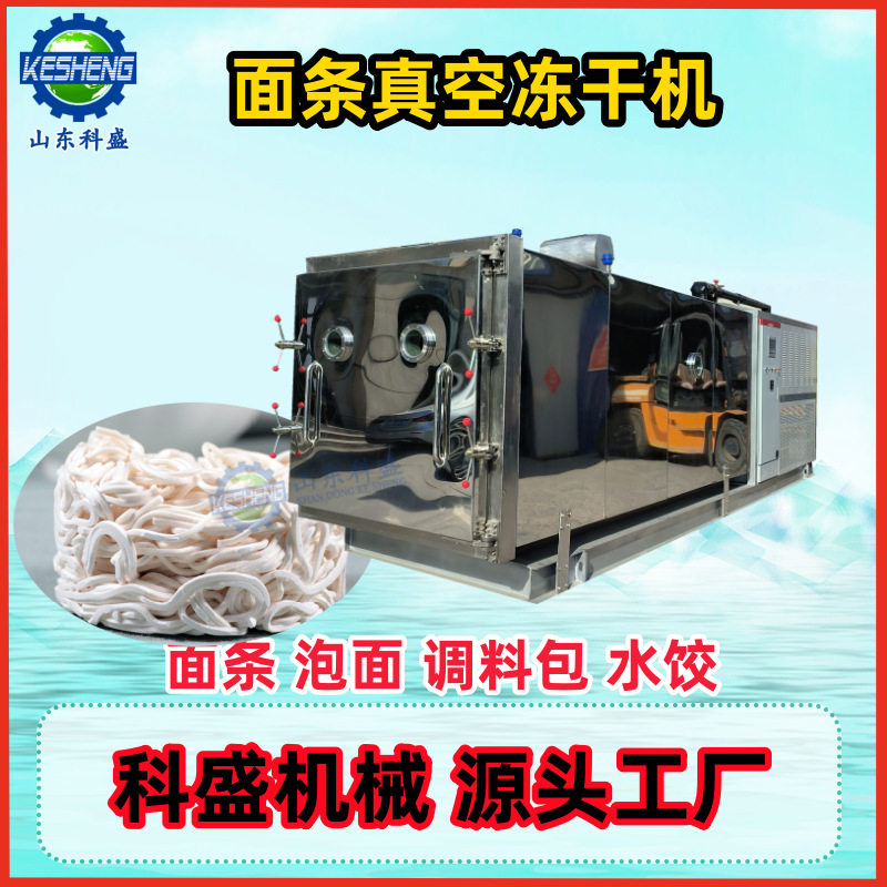 方便面调味品真空冻干设备 水蛭真空冻干机 糖果彩虹糖冷冻干燥机