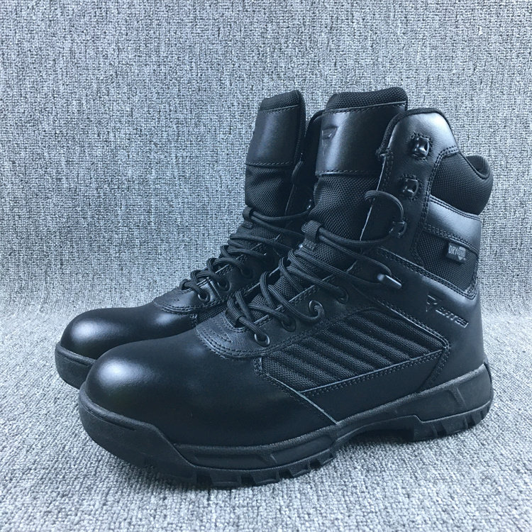 出外贸男士黑色秋冬户外徒步登山鞋防滑耐磨舒适透气高帮沙漠靴男