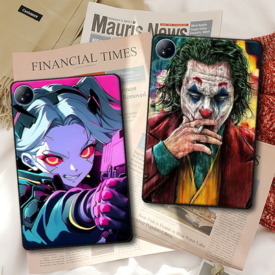 适用IQOOPad5Pro平板保护套Air防摔软壳2Pro定制13轻薄Pad5e个性小丑男女情侣ins风单面无盖简约