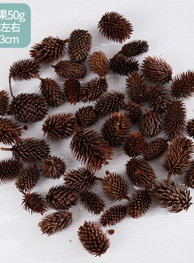 DIY手工松果干花材料摆件圣诞