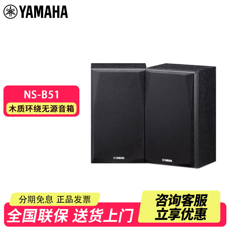 雅马哈（YAMAHA） NS-B51音箱环绕家用影院木质进口音响