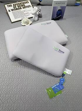 生物基护颈小面包枕芯学生枕54×33×9公分高儿童枕低枕回弹软枕