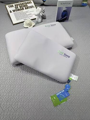生物基护颈小面包枕芯学生枕54×33×9公分高儿童枕低枕回弹软枕