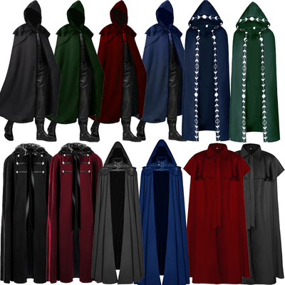 2022夏季涤纶密室复古披风厂家