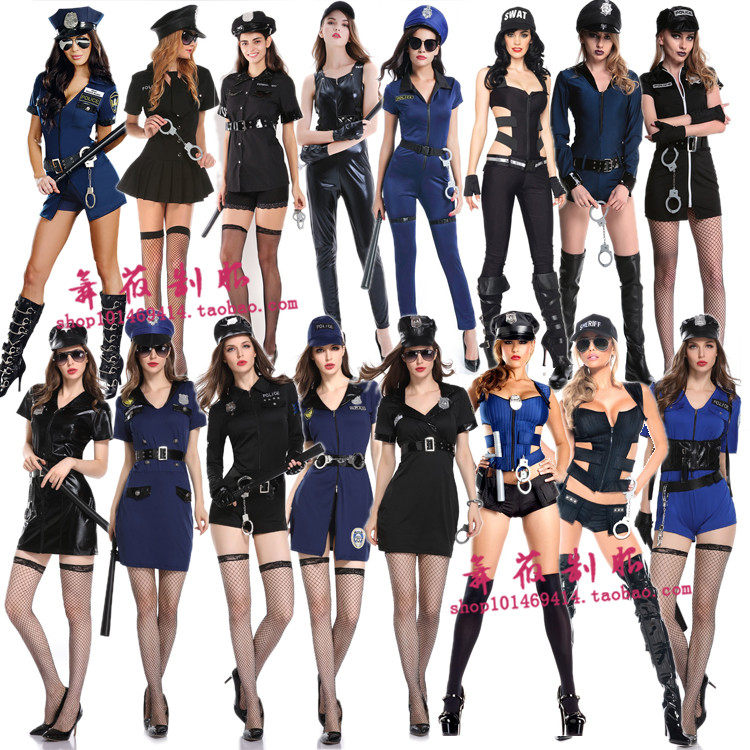 cosplay女警察万圣节成人女警察角色扮演制服诱惑酒吧夜店演出服