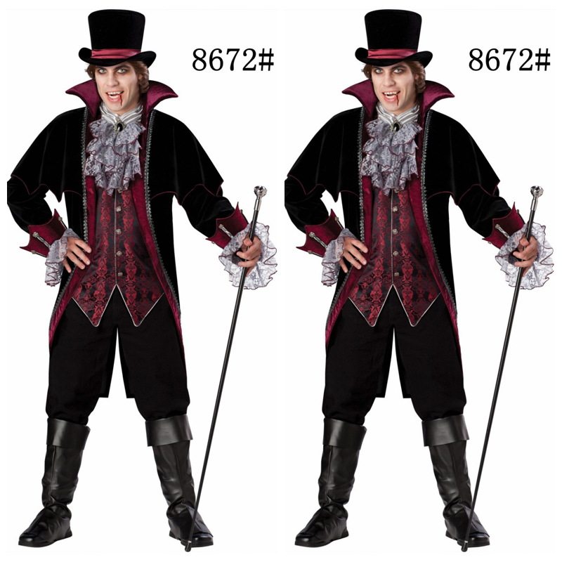 2013年新款吸血鬼伯爵服 万圣节cosplay服装 出口欧美游戏服