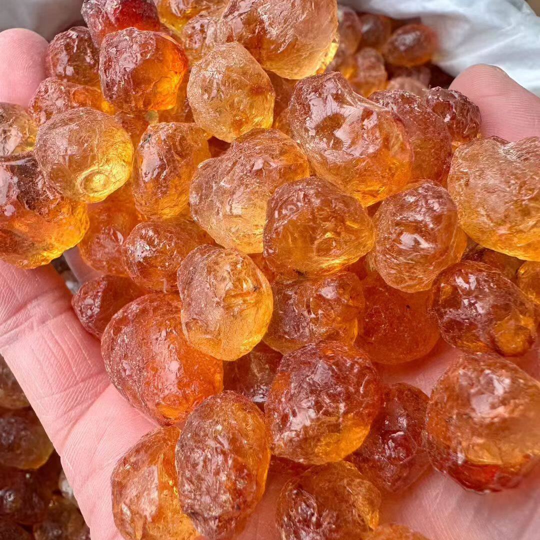 钻石天然桃胶大颗粒500g特无杂质级桃油珍珠桃树胶桃浆包邮