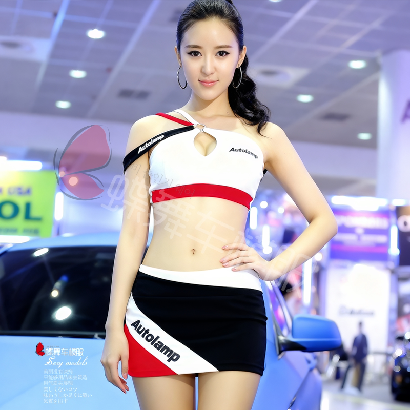 车模服改装车展活动模特走秀性感车模服赛车女郎机车摄影展会服装