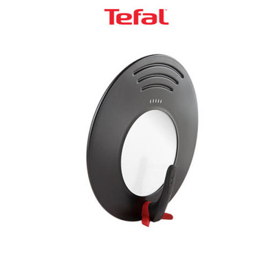 法国t-fal特福不粘锅专用可立锅盖24-30cm多用铝制透明锅盖防溢盖