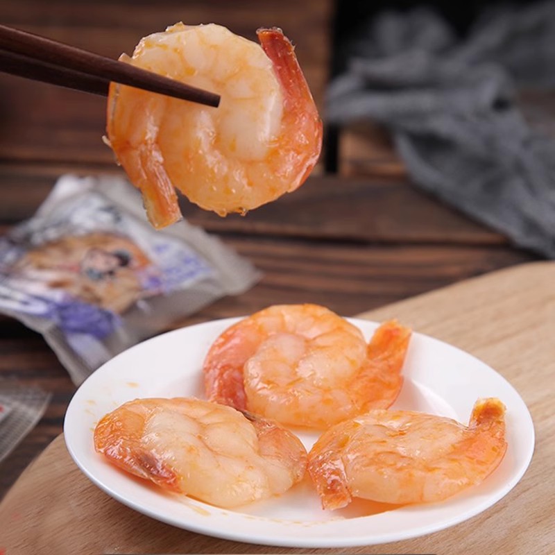 大连特产八鲜岛对对虾零食小吃