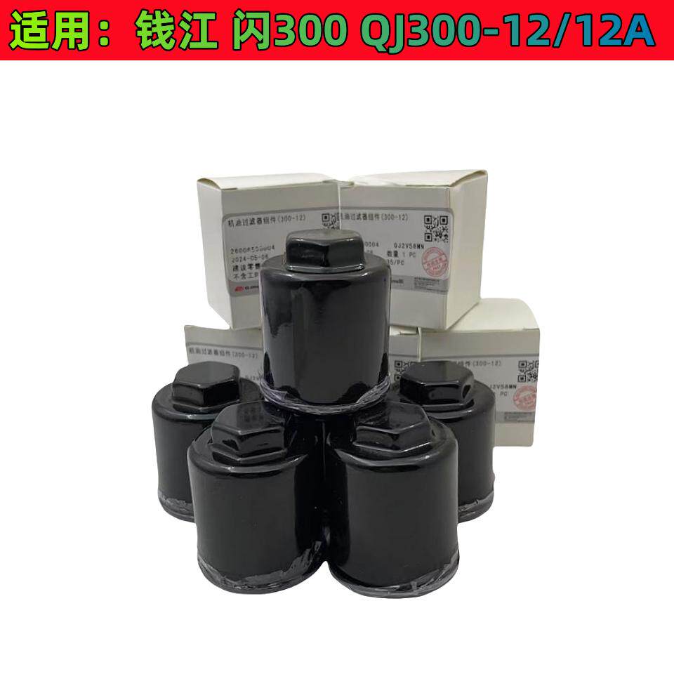 钱江QJMOTOR闪300机油滤芯机油格图片