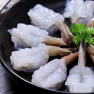 凤尾虾仁 蝴蝶虾开背虾 冷冻北海青虾 去线商用新鲜纯 手剥汉虾