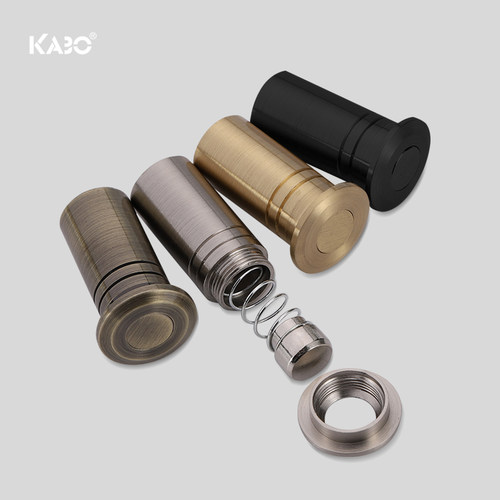 德国KABO全铜防尘器插销器防沙平孔器黑色防尘盖黄铜金色插销伴侣 - 封面