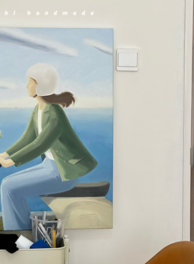 十指画作原作悠长夏日手绘油画
