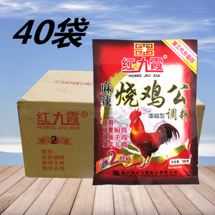 红九霞烧鸡公调料160g*40袋重庆火锅料 四川麻辣烫鸡公煲佐料包邮