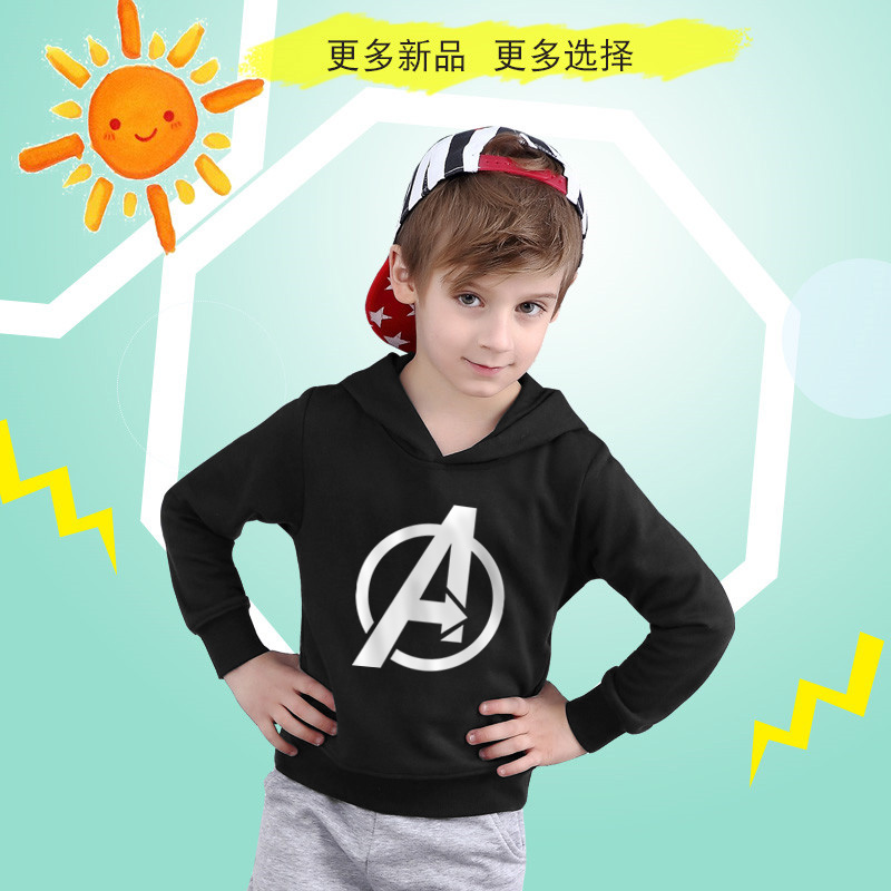 秋冬cec复仇者联盟运动欧美设计感衣服联盟运动卫衣炸街童装萌娃