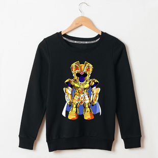 创意黄金圣斗士加隆圆领衣服旅游春秋季双子座撒加上衣童长袖卫衣