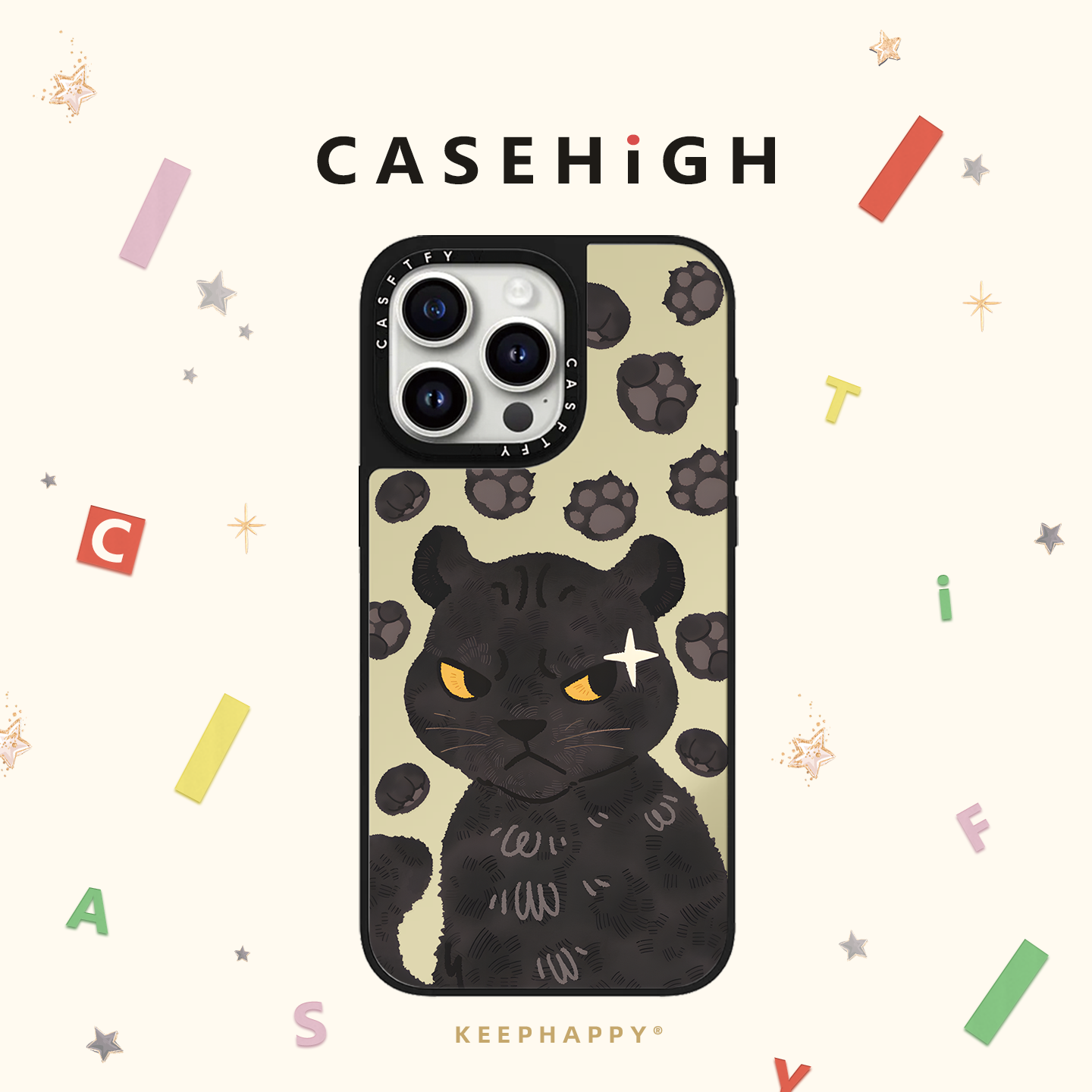 CASE联名红山动物园森林杜杜适用iphone16promax手机壳17pro苹果15plus可爱里昂14镜面MagSafe磁吸C家13女
