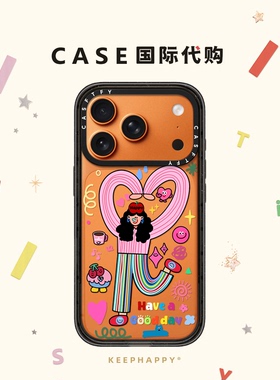 比心奇妙世界女孩适用iphone17手机壳16promax苹果15pro磁吸MagSafe透明14plus韩风插画13时尚Air小众12