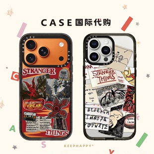 联名怪奇物语鬼怪漫画适用iphone17手机壳16promax苹果15pro透明MagSafe磁吸14plus小众13情侣Air网红12