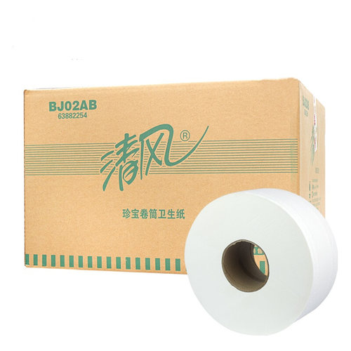 清风 大盘卷纸 BJ02AB 2层 91MM*240MM 240m/卷 3卷装 12卷/箱