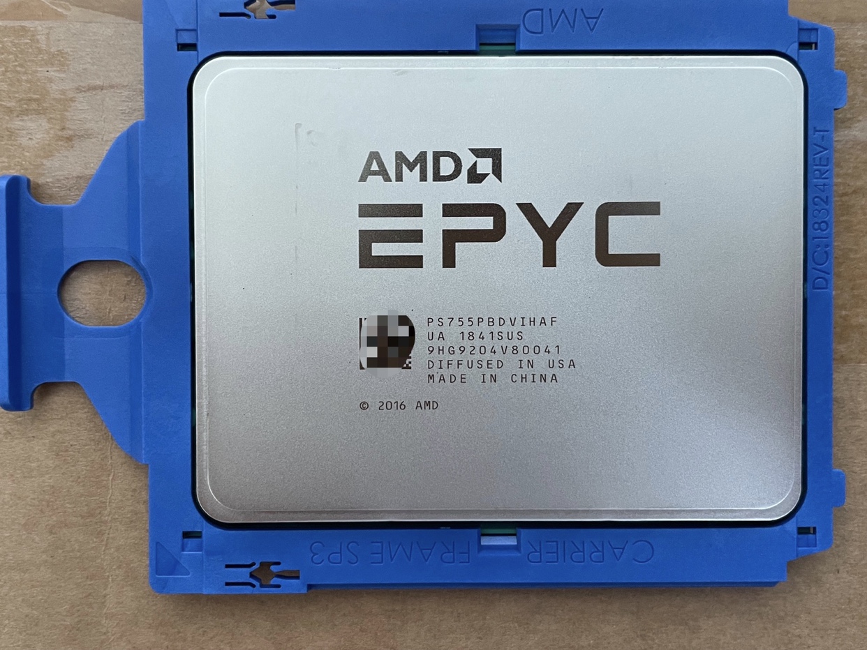 AMD全新EPYC处理器原装正式版