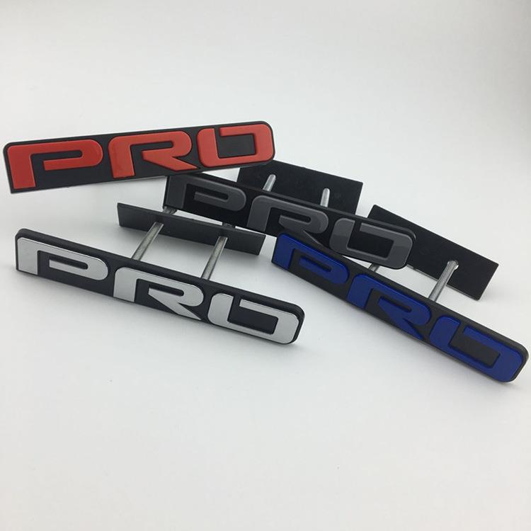 适用于丰田坦途 4runner TRD PRO中网标 格栅彩色标改装车贴车标