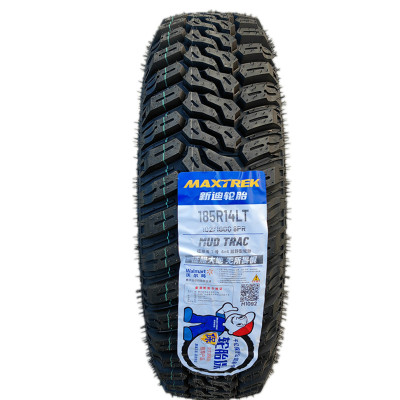 新迪MT越野轮胎185R14LT8层加厚
