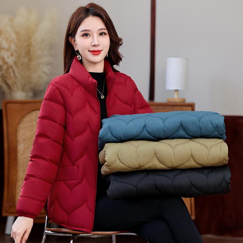 新款棉衣女短款韩版冬装外套小棉袄加厚中年妈妈羽绒时尚棉服潮