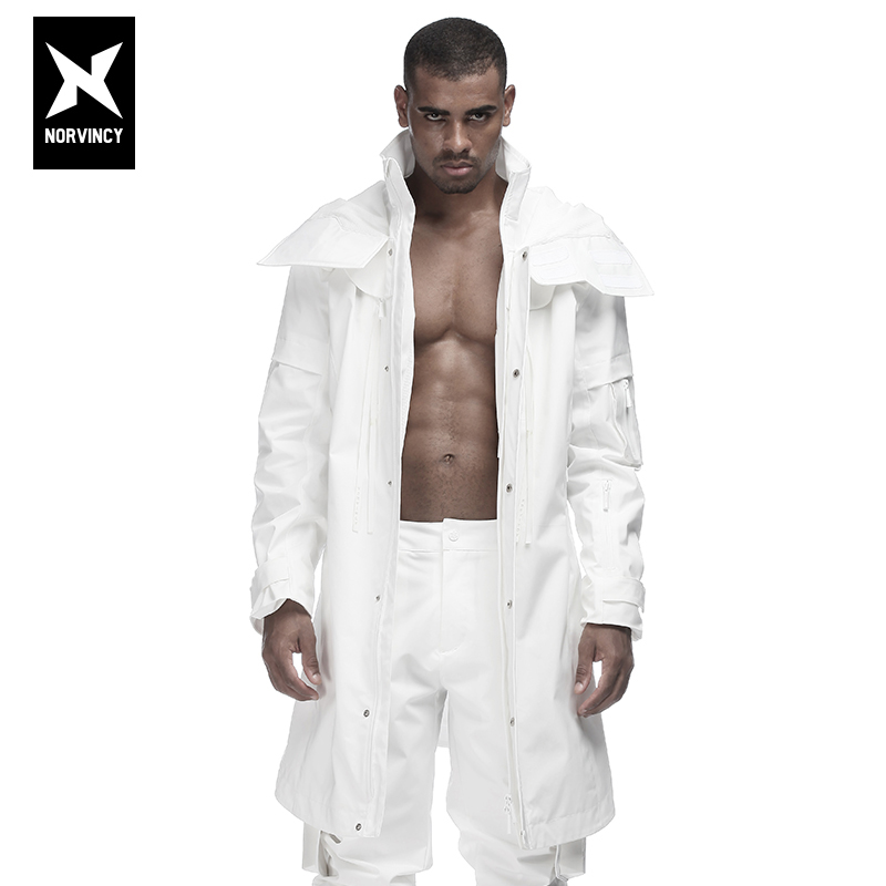 诺凡希风衣男中长款冬