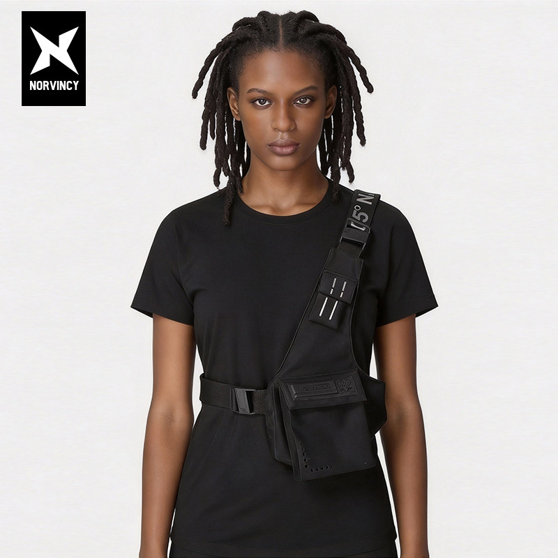 NORVINCY/诺凡希腰包女式潮牌LOGO单肩包轻便时尚运动手机腰包女,箱包皮具/热销女包/男包,单肩包,淘宝优惠券,粉丝福利购,淘宝优惠卷