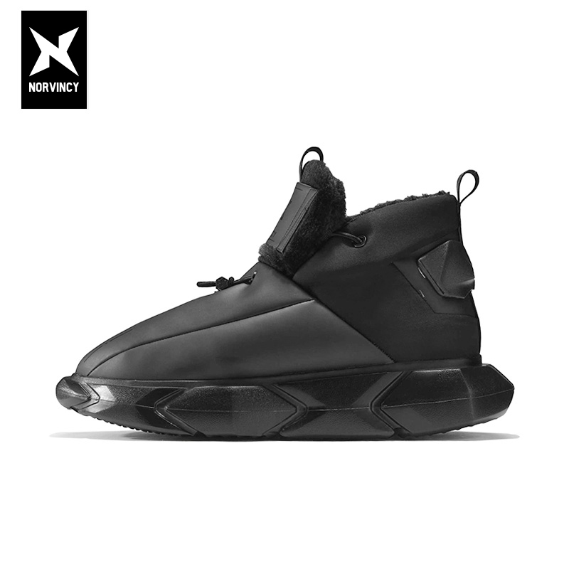 诺凡希潮流冬季户外防风厚底棉鞋