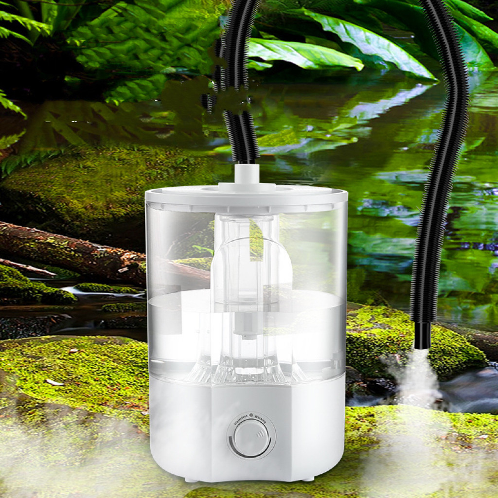 超声波加湿器爬宠带管加湿器家用