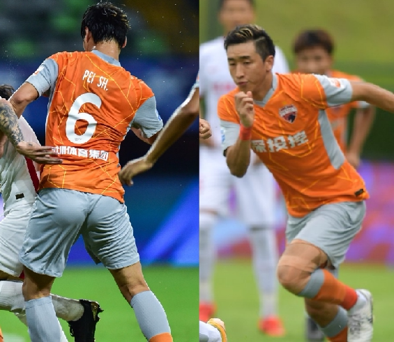 2022年联赛深圳市足球队球衣号码名字胸前广告臂章烫印印制