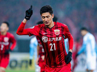 2018上海上港亚冠球衣号码广告臂章名字印制上汽名爵胡尔克奥索卡