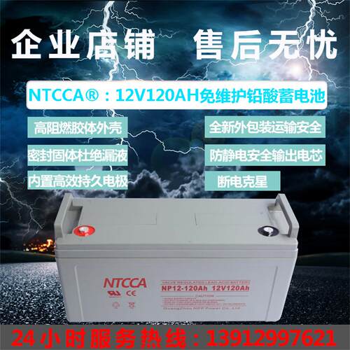 免维护铅酸蓄电池