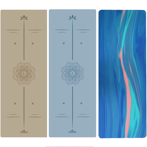 防滑瑜伽垫飞客天然橡胶健身运动