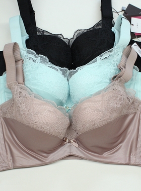 贝佳人新款BW91810蕾丝加宽肩带防滑调整型薄定型模杯软钢圈文胸