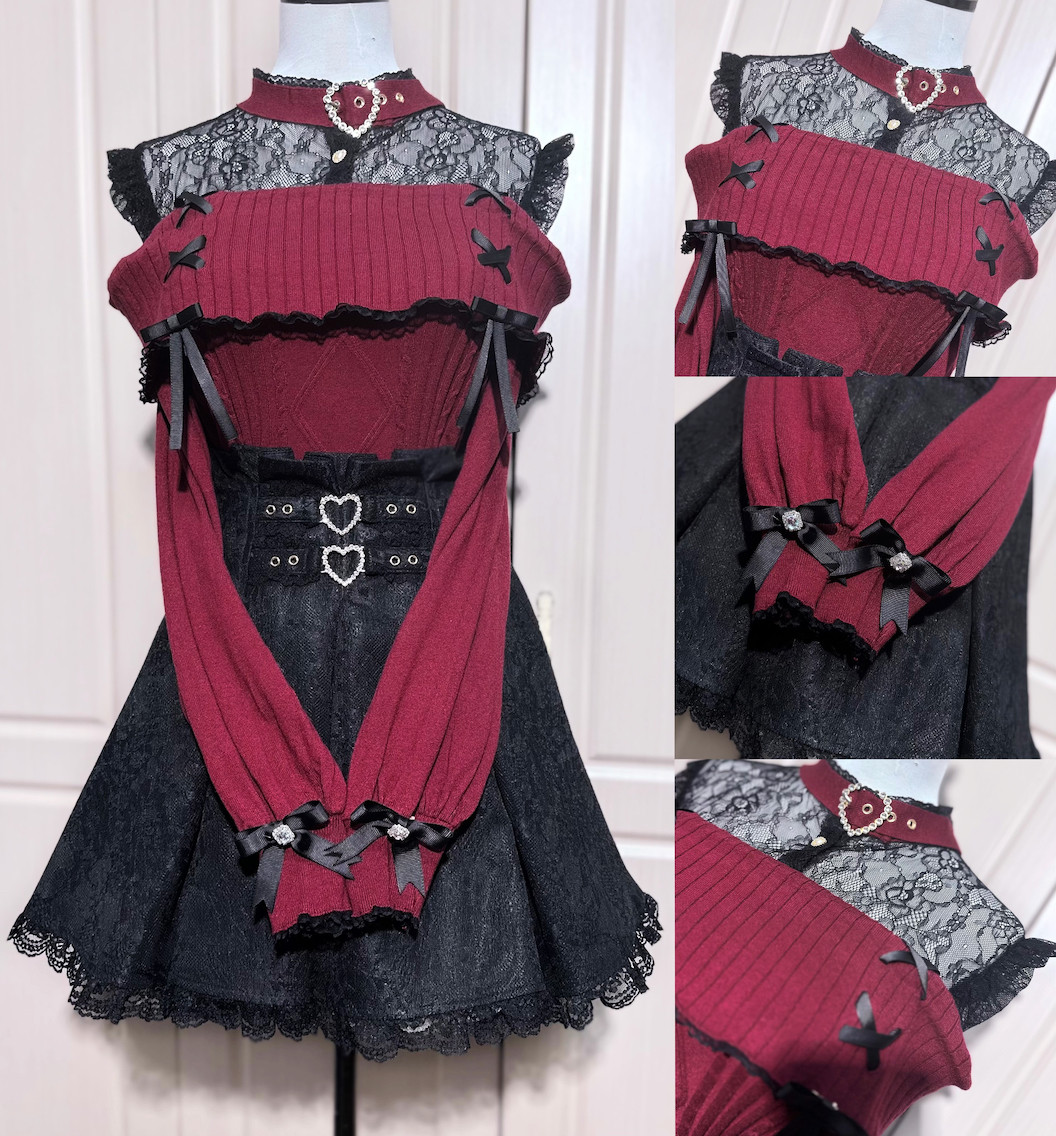 thumbnail for [Heart of Eros] Galaxy and You Japanese bud clothing mass production subculture autumn thin knitted sweater in stock