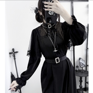 银河与你日系量产型蕾服清楚系蕾丝春夏连衣裙长裙 眠眠雾