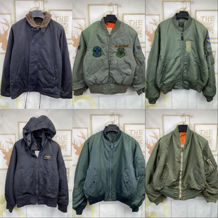 vintage古着美系M65秋冬民用军装猎人工装迷彩夹克户外服外套A3