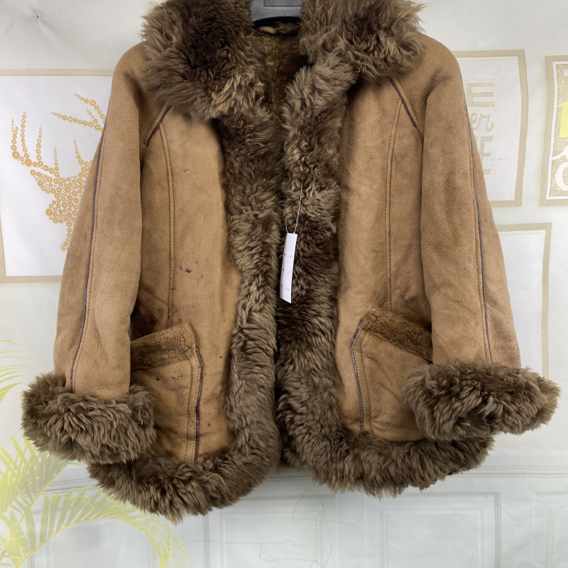 中古进口 古着水貂毛皮草冬季保暖外套女皮衣外套皮毛一体B72,女装/女士精品,皮草,淘宝优惠券,粉丝福利购,淘宝优惠卷