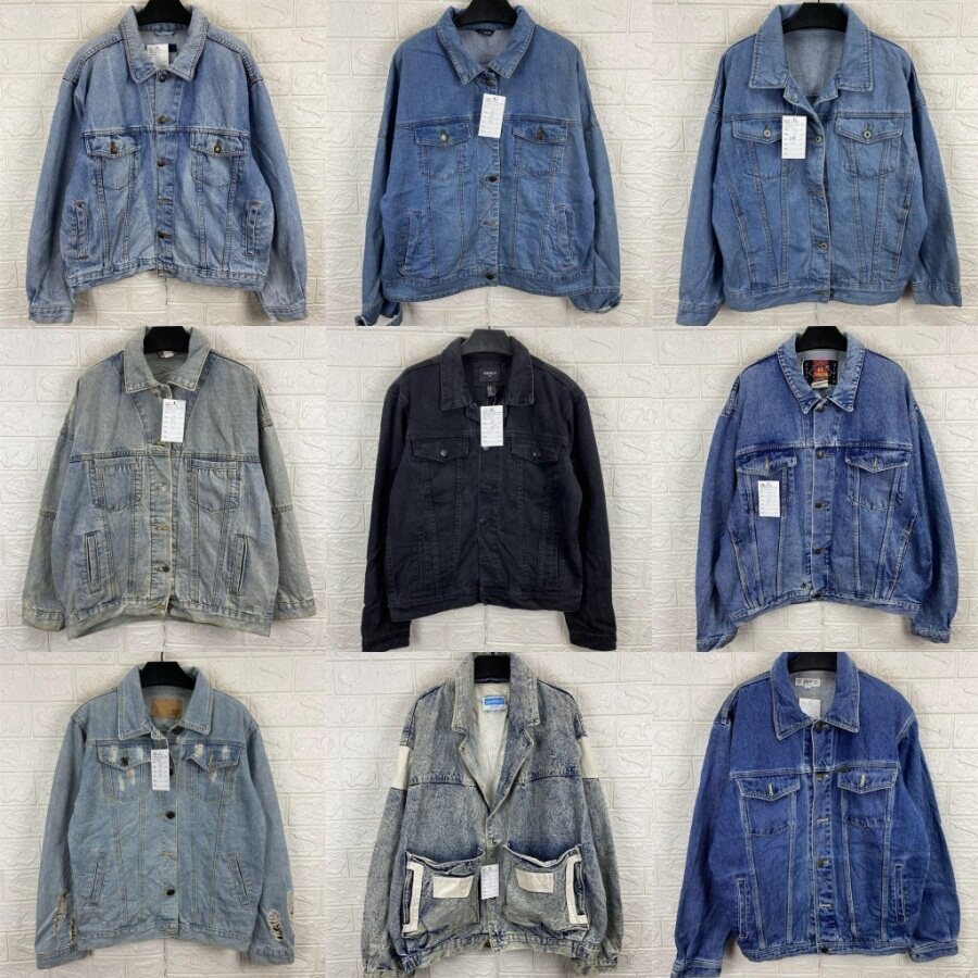 古着vintag复古水洗做旧原宿牛仔衣外套男BF百搭夹克秋冬美系AH30