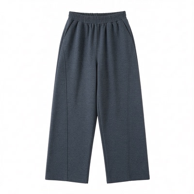 大码女装春秋季直筒裤